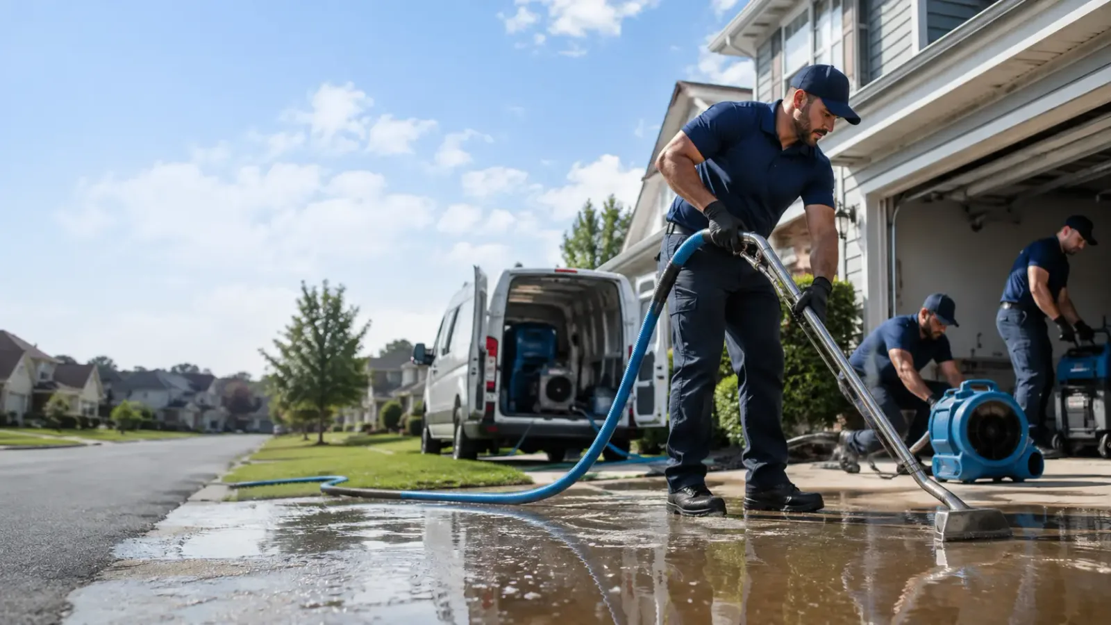 Flood Damage Restoration in Carbon Hill, OH
